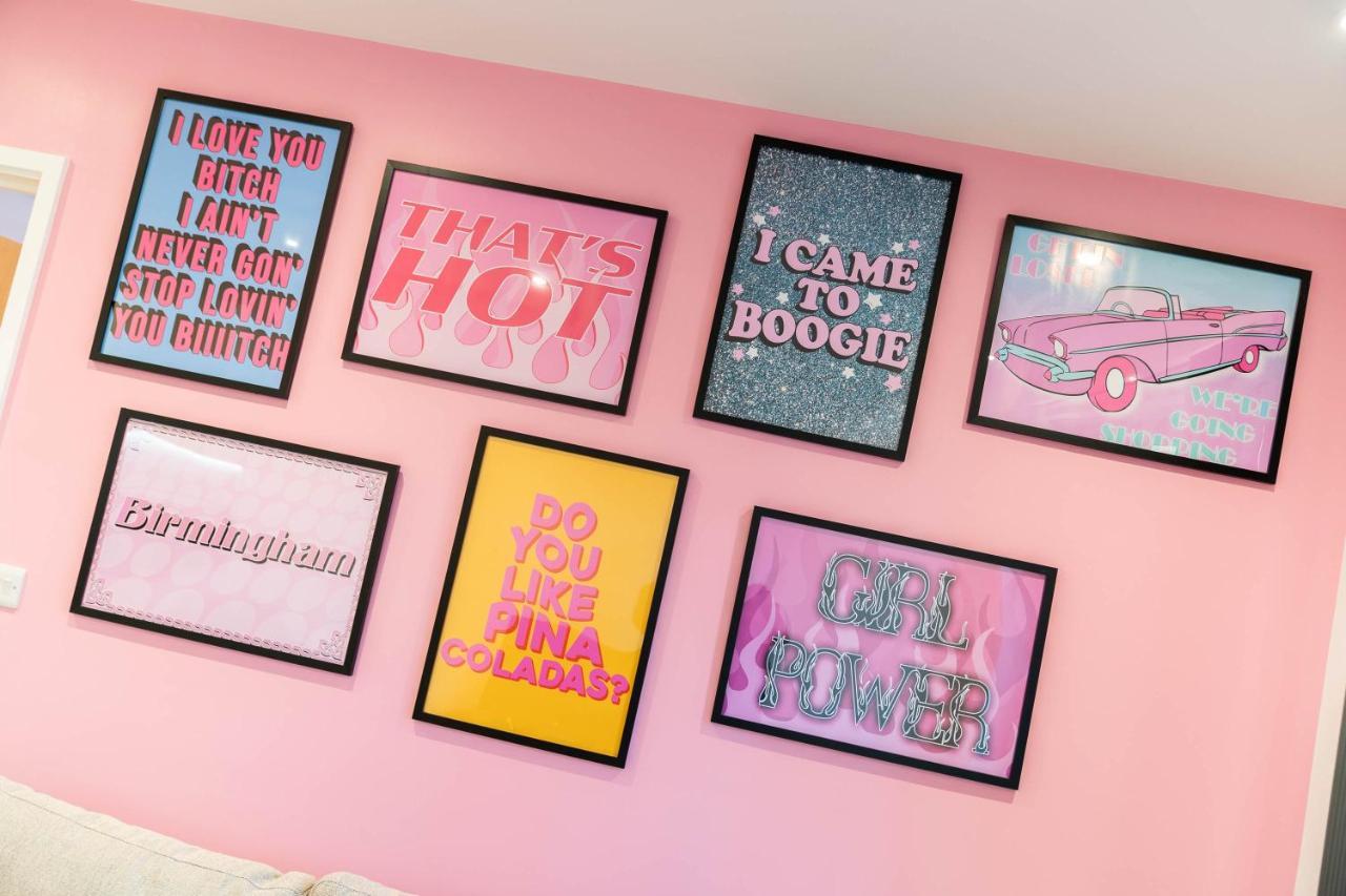 Maevela Apartments ☆ Pink Luxury Apartment With Balcony - Birmingham City Centre - 5 Min Walk From Bullring, Cube, Mailbox, New Street Station - Free Netflix & Wifi Экстерьер фото